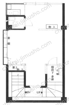 森田リズム共同ビル3Fの間取図