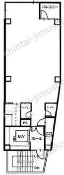 MDビル2Fの間取図