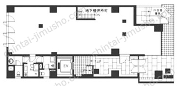 ムゲン日本橋ビル／MUGEN NIHONBASHI Blds1Fの間取図