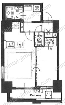 CASA AZABU Le Grand5Fの間取図