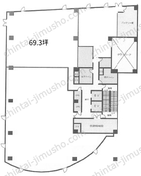 東部ヨコハマビル2Fの間取図