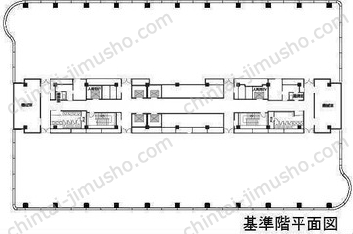 クイーンズタワーC14Fの間取図