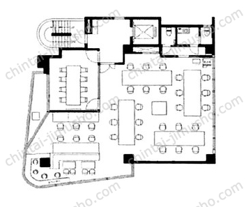 カーニープレイス五反田4Fの間取図