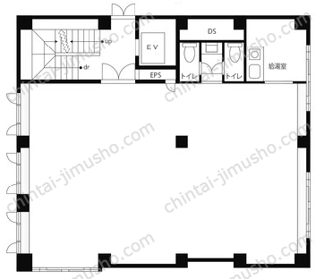 AOYAMA FUSIONビル3Fの間取図