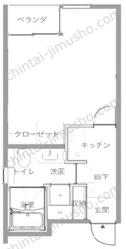 JP-BASE渋谷松濤4Fの間取図