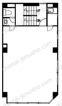 加藤ビル2Fの間取図