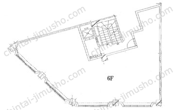 勝又ビル6Fの間取図
