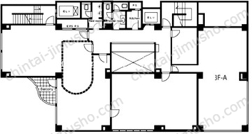 飯田ビル3Fの間取図