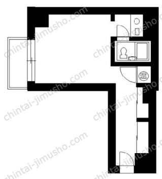 ライオンズプラザ恵比寿3Fの間取図