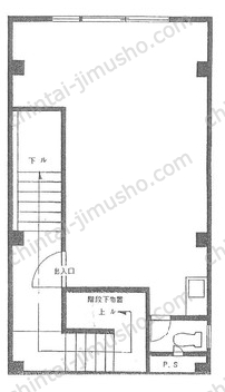 古山ビル2Fの間取図