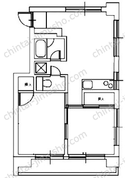 佐々木マンション3Fの間取図