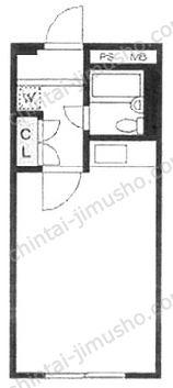 内藤ビル1Fの間取図
