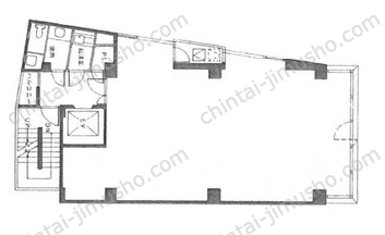 青朋ビル3Fの間取図