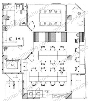 THE CORNER 芝公園5Fの間取図