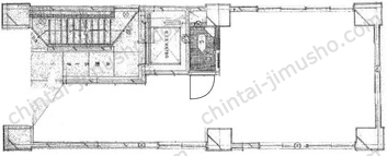 薮下ビル1Fの間取図