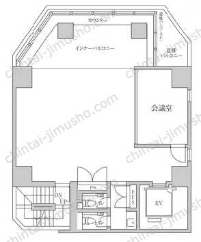 CIRCLES平河町4Fの間取図