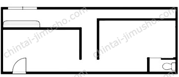 サンライズM1Fの間取図