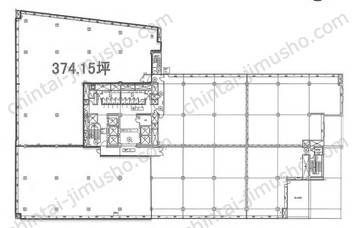 京セラ原宿ビル6Fの間取図