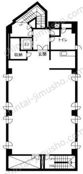 今井保全ビル7Fの間取図