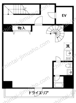 REISM HIVE中目黒B1Fの間取図