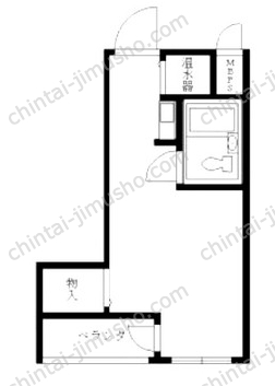 ライオンズマンション麻布7Fの間取図