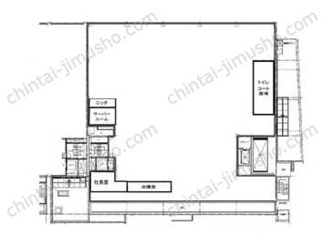 T2号棟7Fの間取図