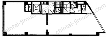 第2斎藤ビル3Fの間取図