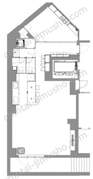 ブランシャール広尾B1Fの間取図