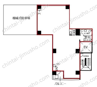 リードシー飯田橋ビル4Fの間取図