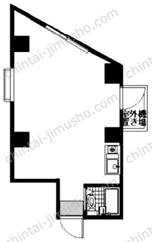 第3工新ビル9Fの間取図