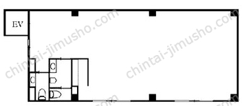 TBM西新橋ビル4Fの間取図