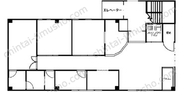 エスエムティービル2Fの間取図