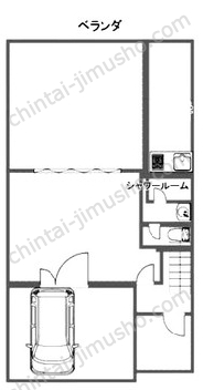 小松川4丁目貸店舗事務所1Fの間取図