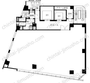 VORT六本木一丁目8Fの間取図