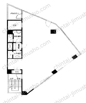 新宿松本ビル3Fの間取図