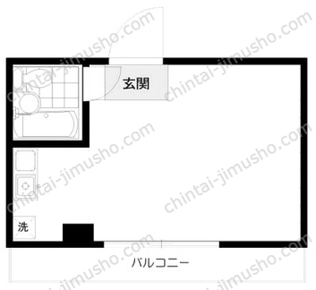 サンフラワー尾山台4Fの間取図