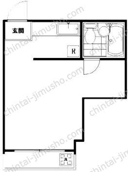 タケダビル3Fの間取図