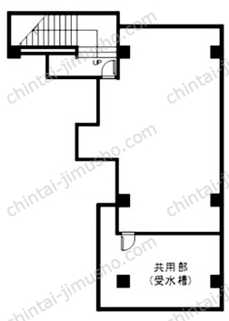 西倉ビルB1Fの間取図