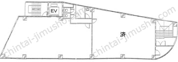 Hachioji R-Bld.2Fの間取図