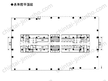 横浜シンフォステージ　ウエストタワー10Fの間取図