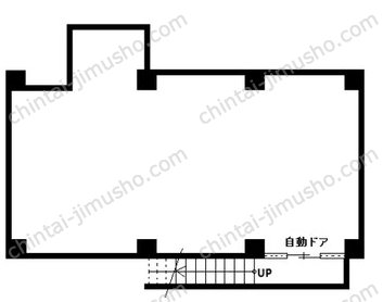 エシュレ関内B1Fの間取図