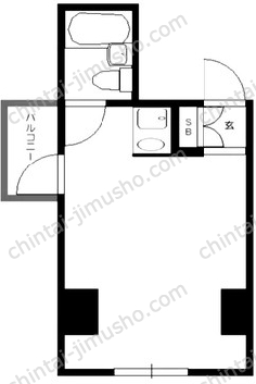 ストーク四谷2Fの間取図