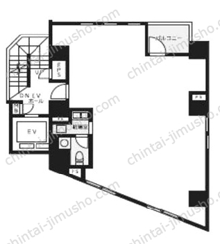 金松堂ビル4Fの間取図