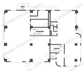 エーワンビル3Fの間取図