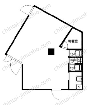 パールハイム小手指2Fの間取図