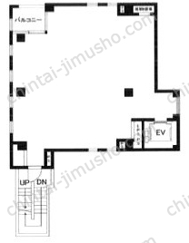 エスパシオ新富町8Fの間取図