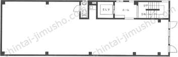 伊藤ビル2Fの間取図