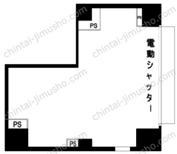 レオーネ東日本橋駅前Ⅱ1Fの間取図