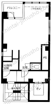 半蔵門海和ビル9Fの間取図