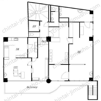 平安堂医療ビル3Fの間取図